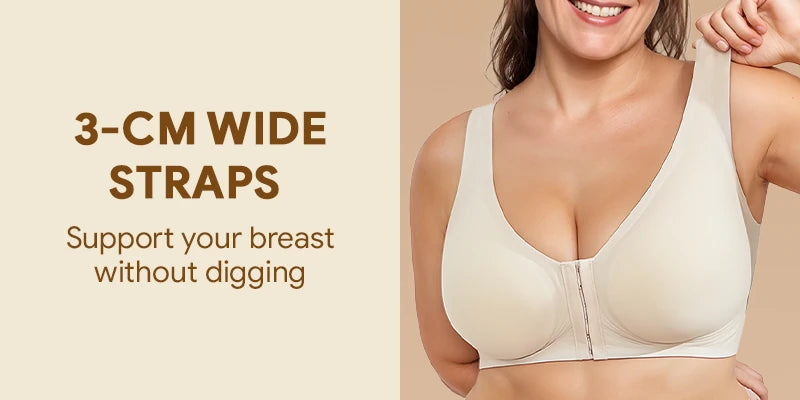 ✨Brasier Confort Total – Cierre Frontal y Soporte Sin Esfuerzo💖