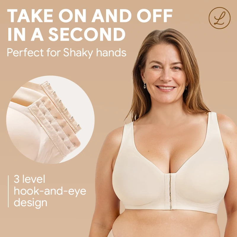 ✨Brasier Confort Total – Cierre Frontal y Soporte Sin Esfuerzo💖
