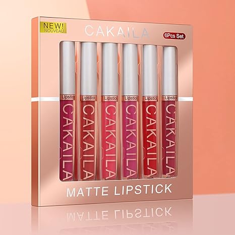 💋SET LABIALES MATE CAKAILA 💄