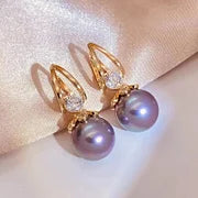 PENDIENTES COLGANTES HUGGIES BRILLANTES