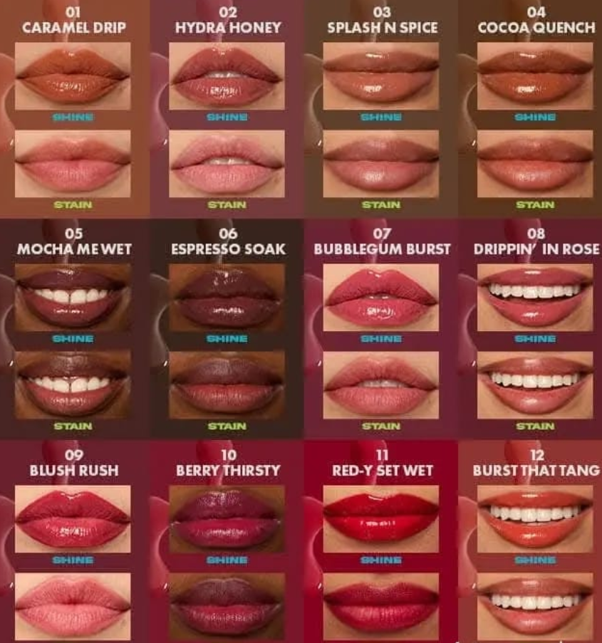 💖LIPS GLOSS NYX🌸Hidratación y brillo que enamoran💖