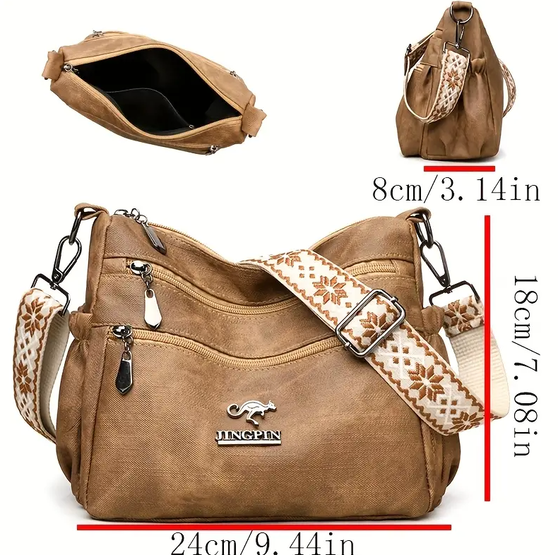 👜 Bolso Bandolera Casual y Versátil para Mujer – Estilo y Comodidad para Cada Día🌟