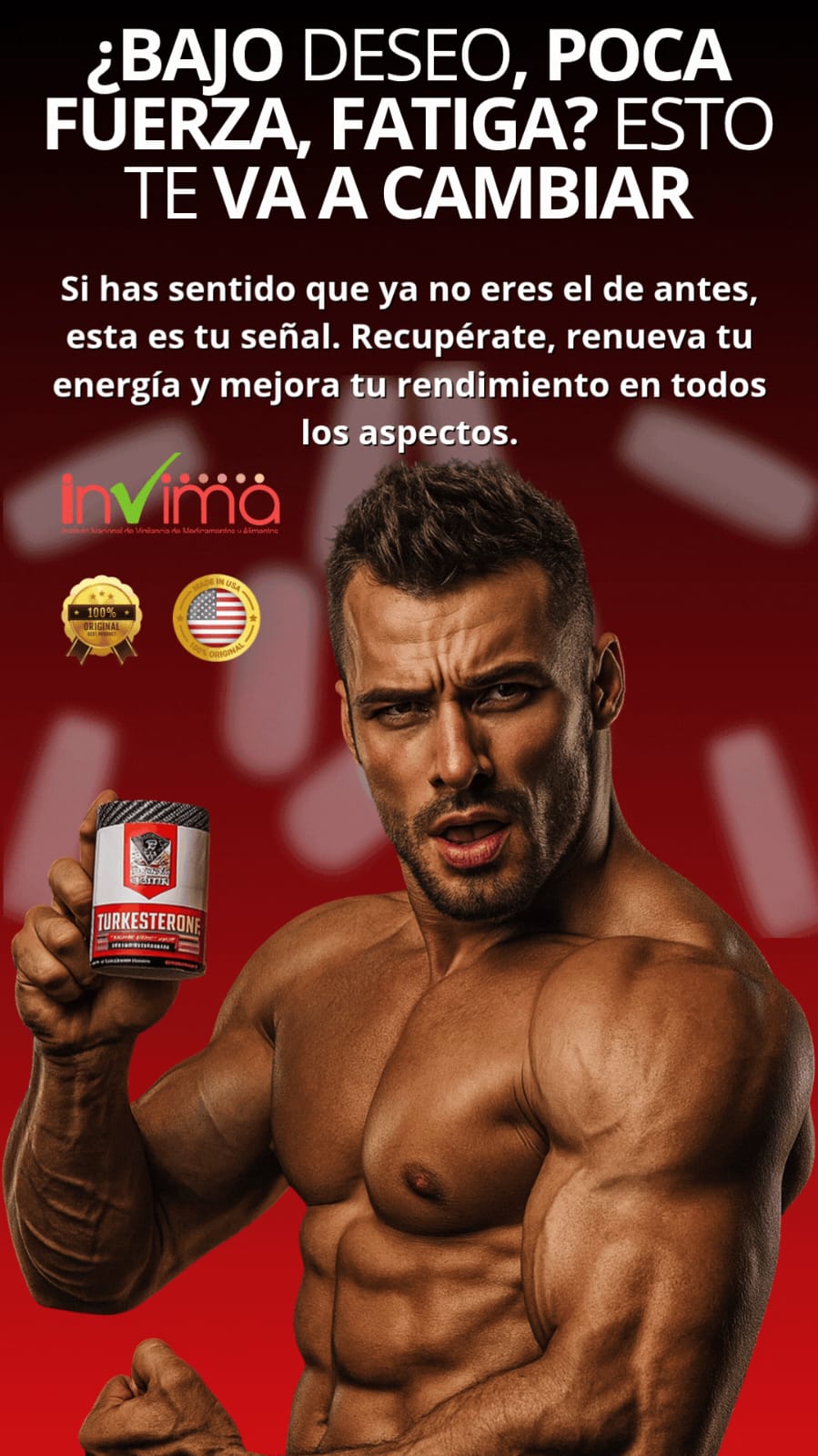 🦬Old School Labs Turkesterona Con Tongkat Ali Para Fuerza y Rendimiento 🦬- 120 Cápsulas