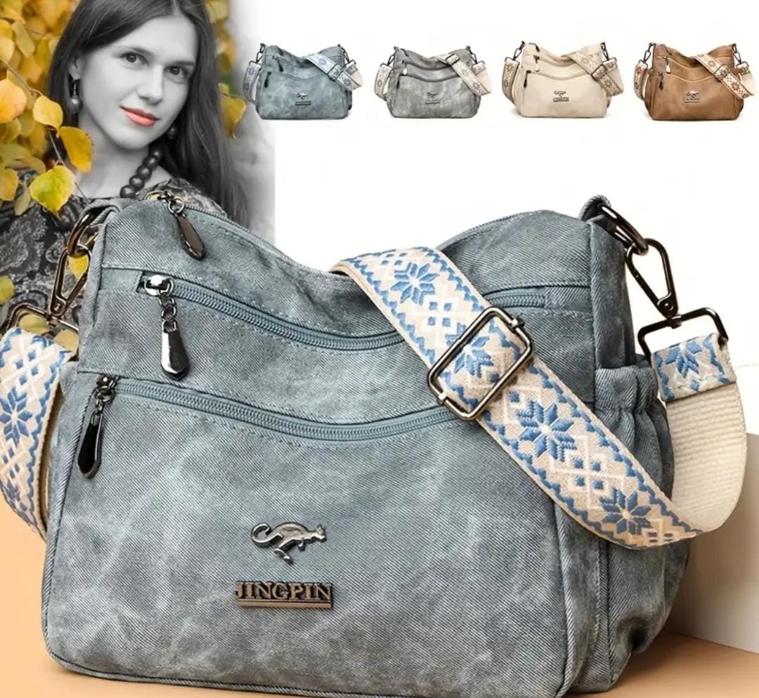 👜 Bolso Bandolera Casual y Versátil para Mujer – Estilo y Comodidad para Cada Día🌟