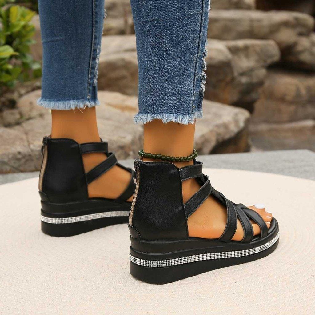 👡SANDALIA ORTOPEDICA DE PLATAFORMA SERENITY ✨pasos tranquilos, sin dolor y con estilo🌿
