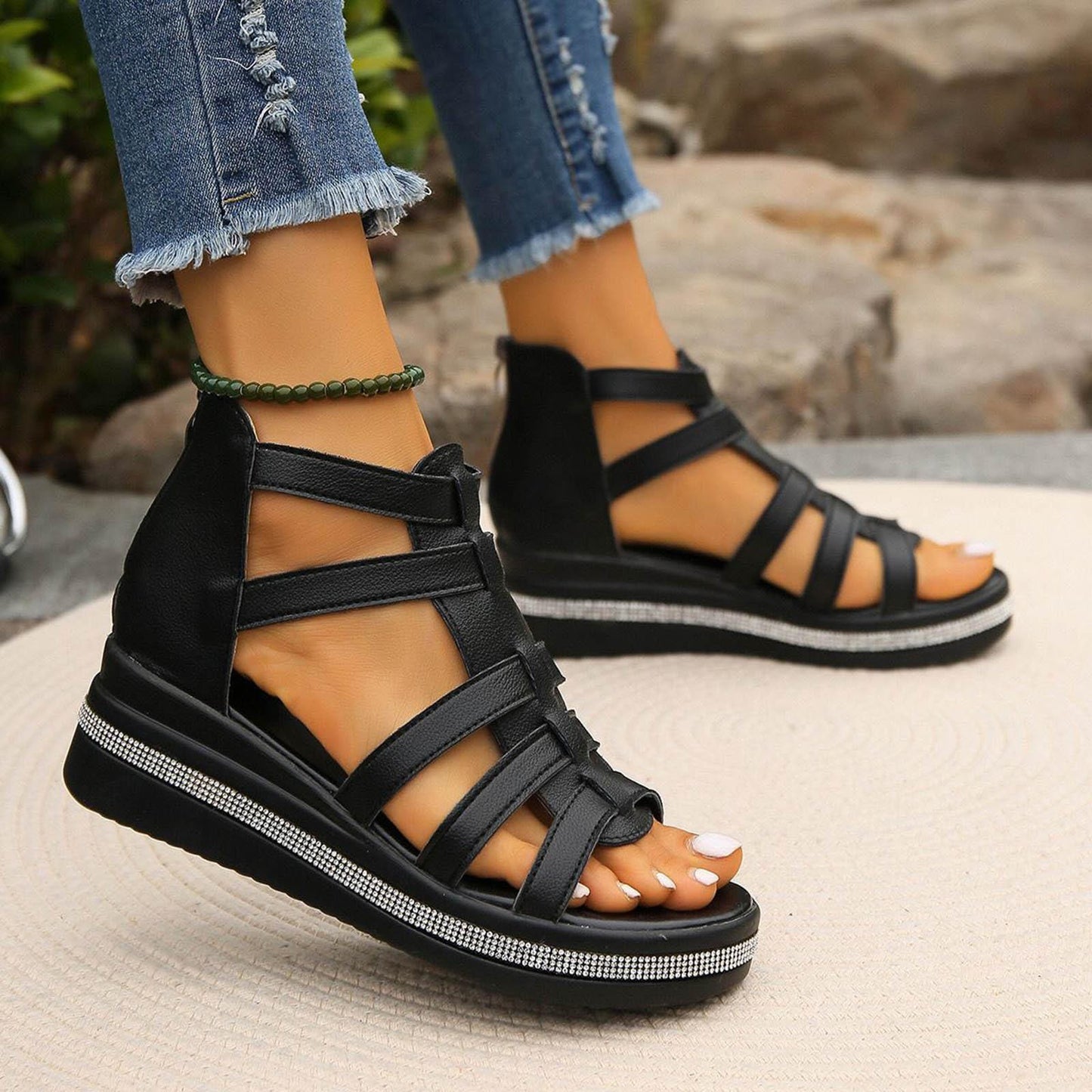 👡SANDALIA ORTOPEDICA DE PLATAFORMA SERENITY ✨pasos tranquilos, sin dolor y con estilo🌿