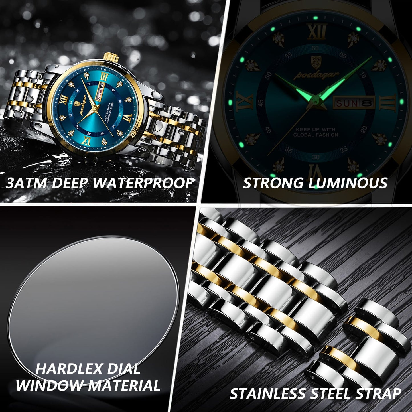 ✨ Reloj Imperial Blue 🎁El tiempo convertido en lujo ✨