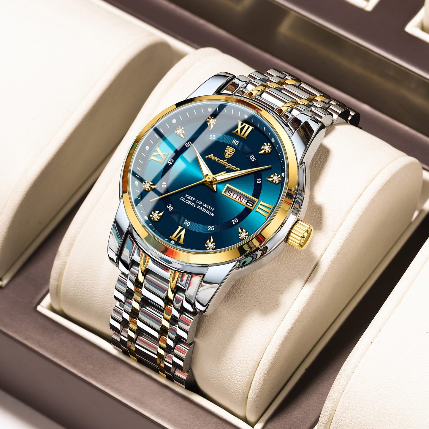 ✨ Reloj Imperial Blue 🎁El tiempo convertido en lujo ✨