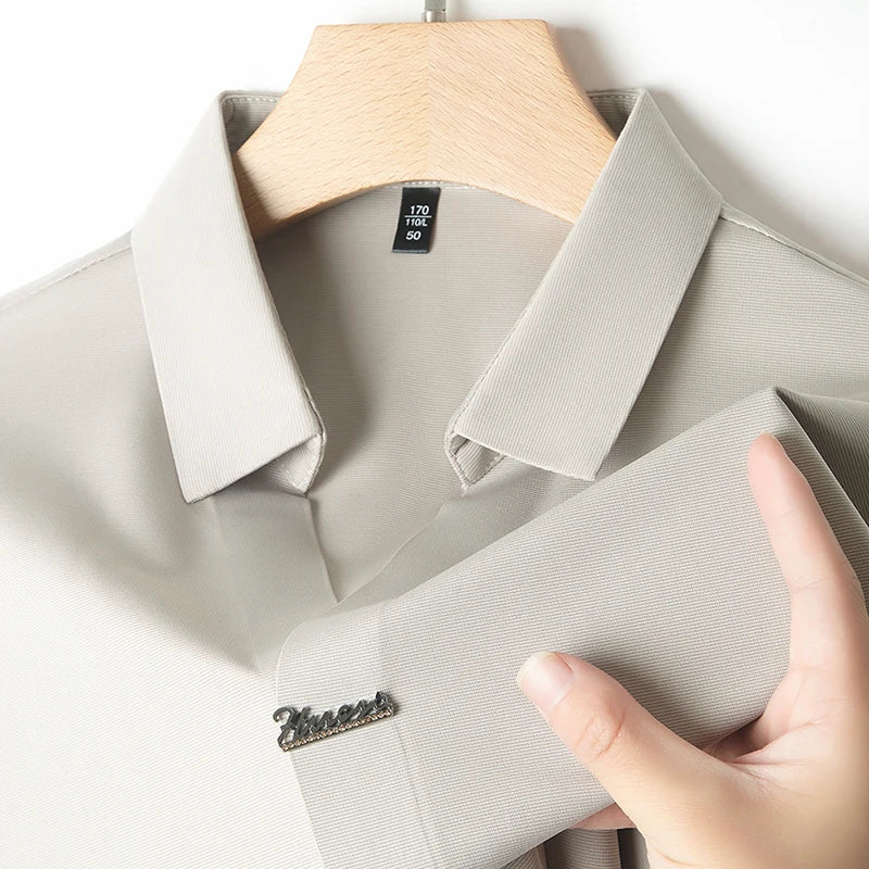 Camisa Casual Imperio👔Cada hombre construye su propio imperio, y el estilo es el primer ladrillo🌟