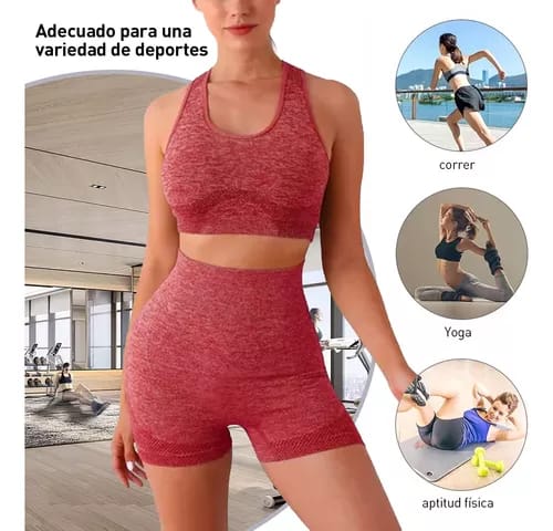 💖 CONJUNTO DEPORTIVO CURVEMAX💖 Frescura, comodidad y estilo en cada movimiento❄️💖