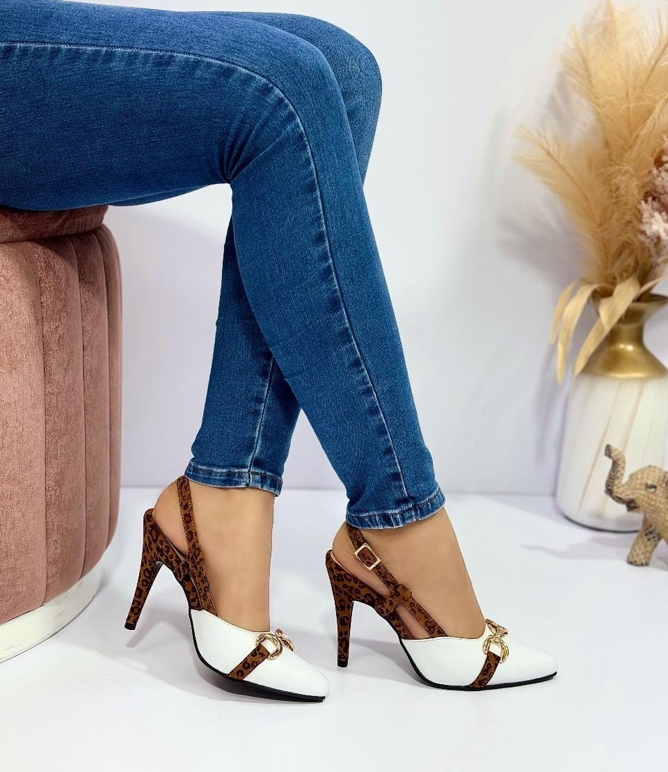 ✨Tacones Elegantes Slingback ✨Luce sofisticada y cómoda en cada paso con nuestros tacones ergonómicos