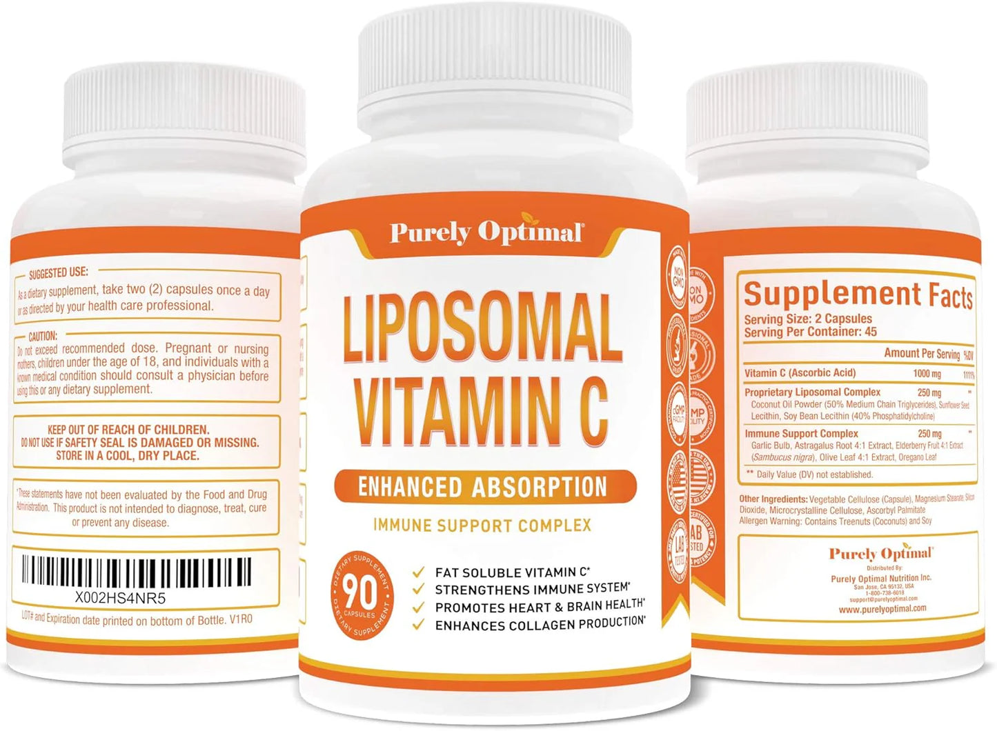 🍊vitamina c liposomal🍊Vitamina C que llega más lejos, para cuidarte mejor✨