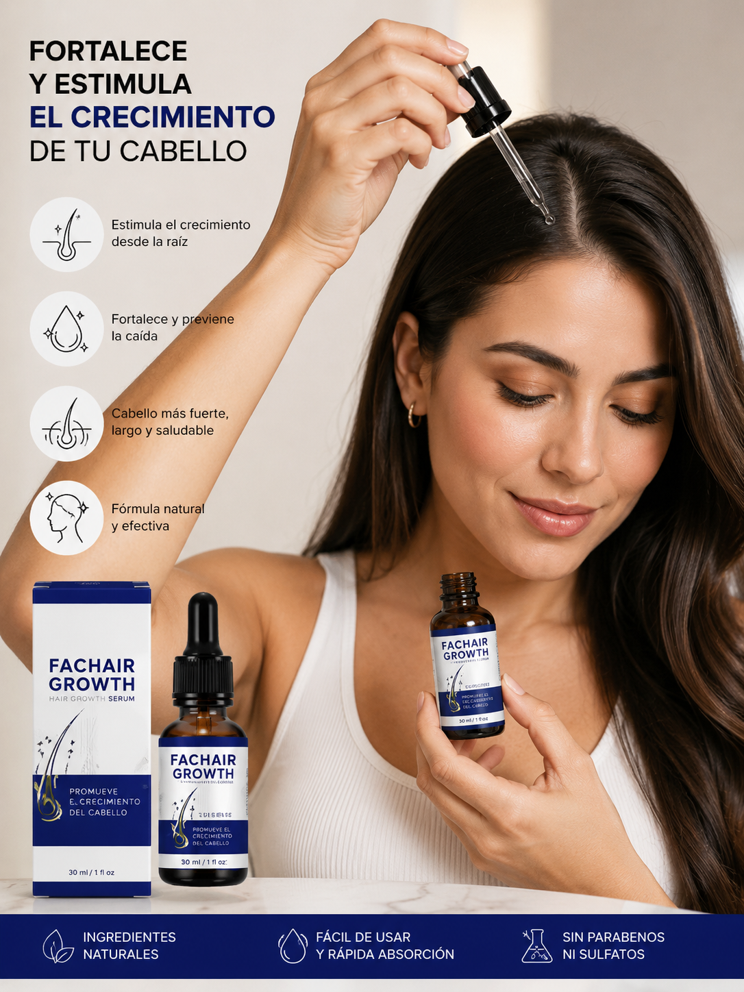 🔥Serum de crecimiento capilar🔥FACHAIR GROWTH🔥