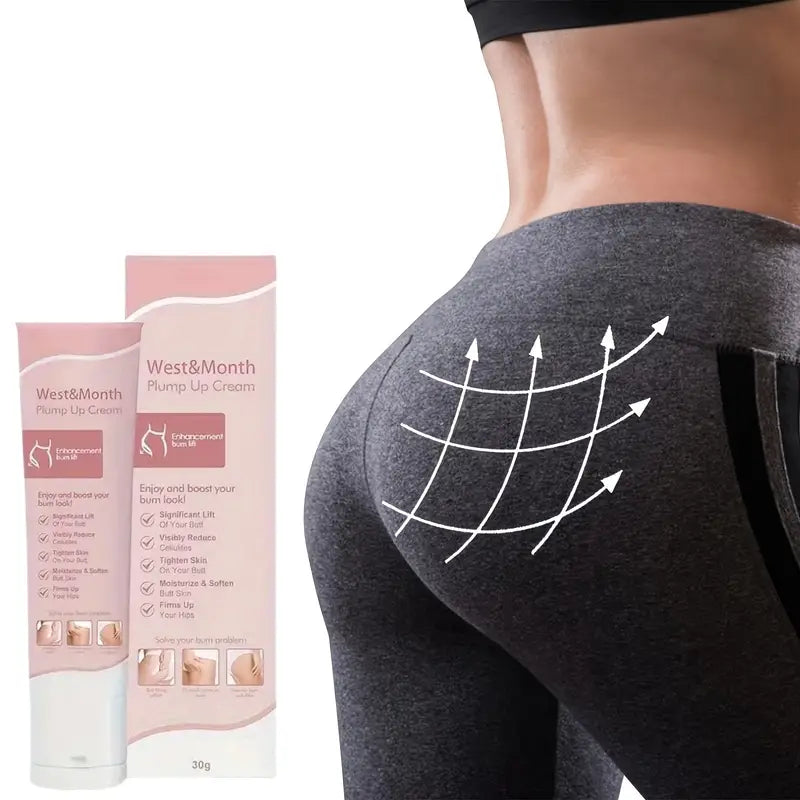 🌸Crema Reafirmante de Glúteos Water Ice Levin👉Firmeza visible, belleza natural💧💖