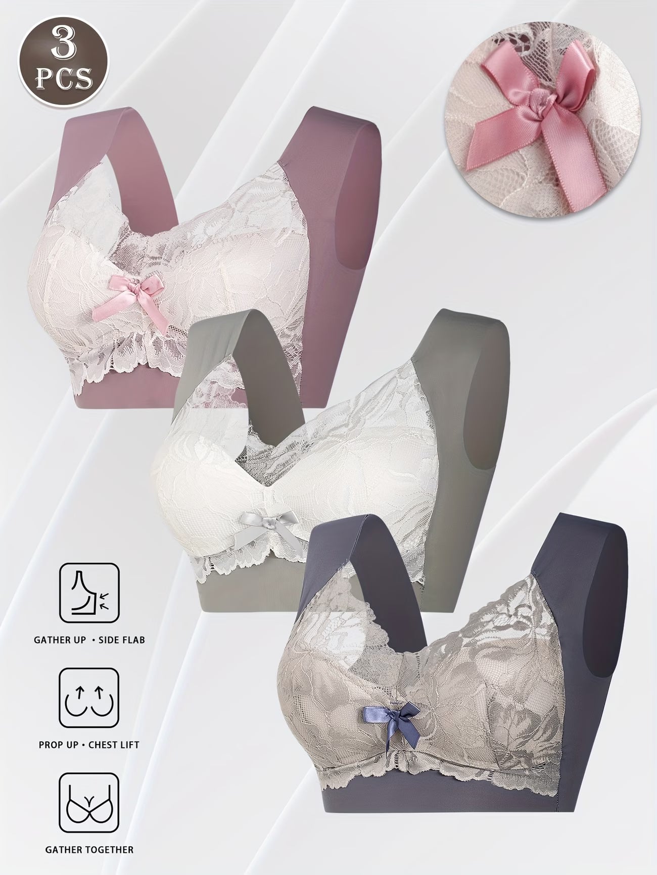 Sosten Encanté Bra💖Comodidad que enamora, estilo que se nota
