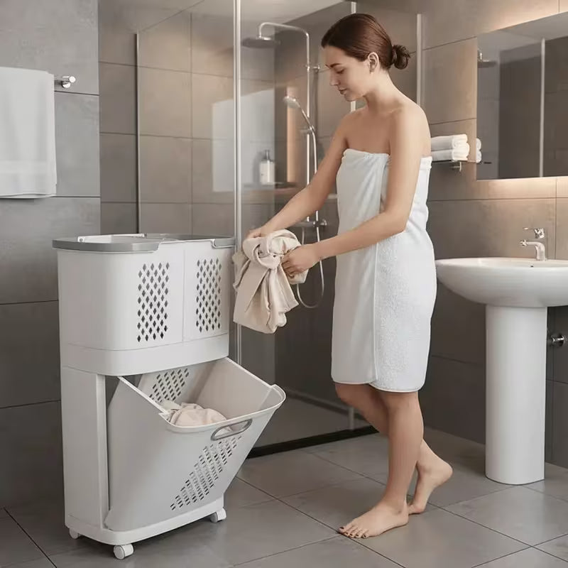 Organizador dobe espacio🧺Más espacio,Más orden,Menos caos🔥