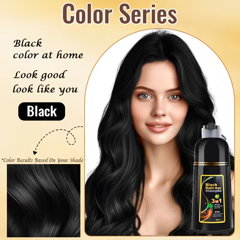 ✨Shampo black hair🎯✨ Sin mezclas,Sin complicaciones,Solo resultados👑