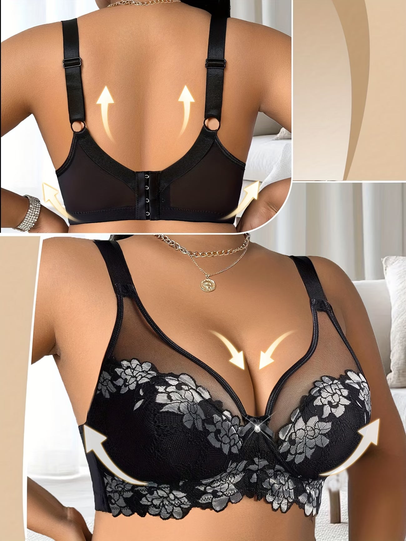 🌺sostén charlote✨soporte elegante💫