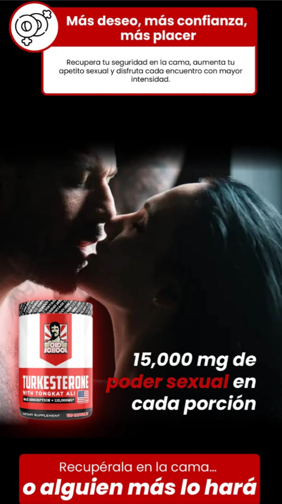 🦬Old School Labs Turkesterona Con Tongkat Ali Para Fuerza y Rendimiento 🦬- 120 Cápsulas