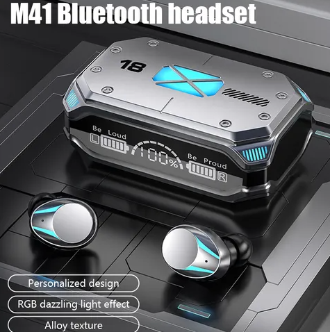 🎧🚀Auriculares Bluetooth M41 De Larga Duración Y Alta Calidad🎧🚀