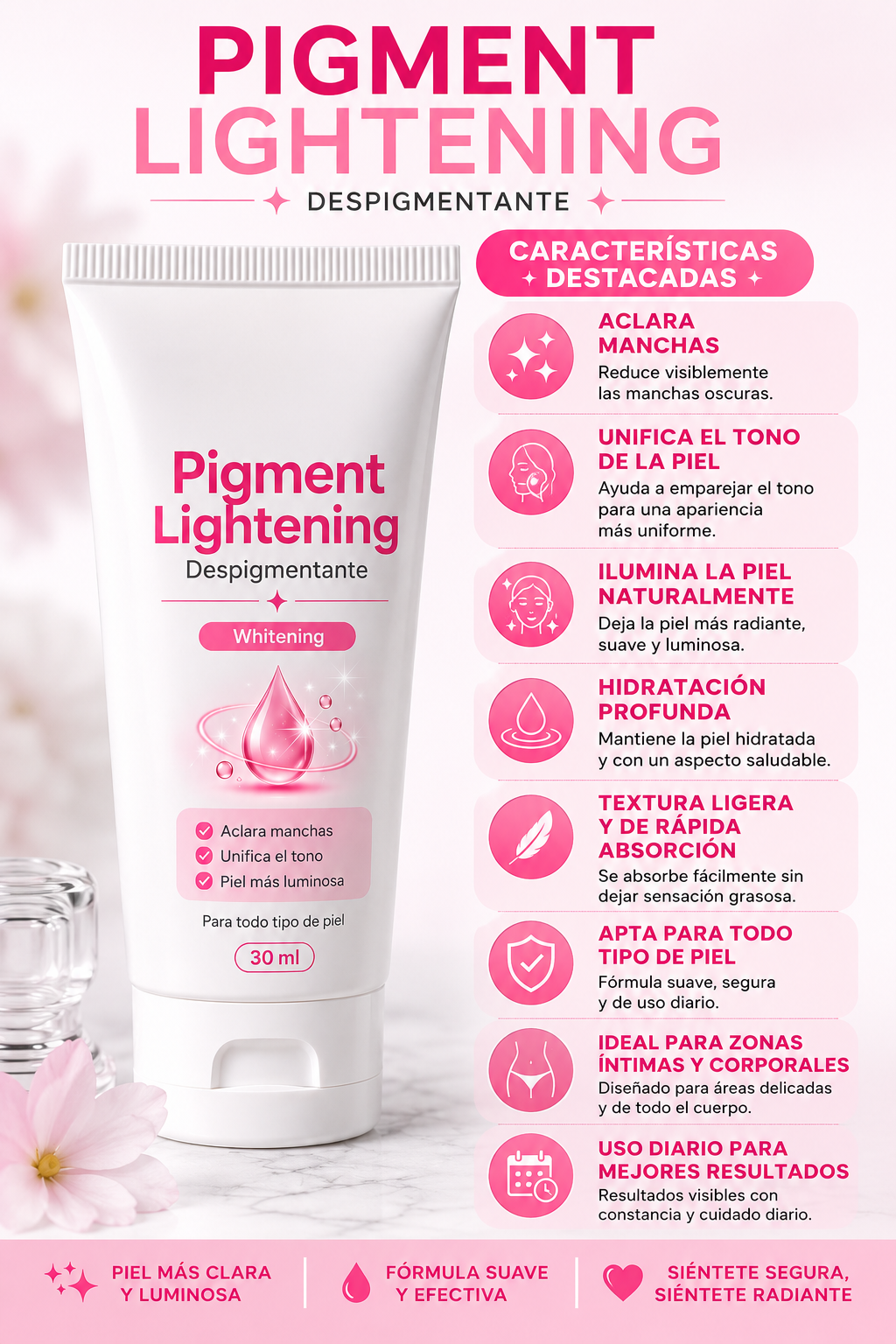 Gel despigmentante🔥Pigment Lightening🌷