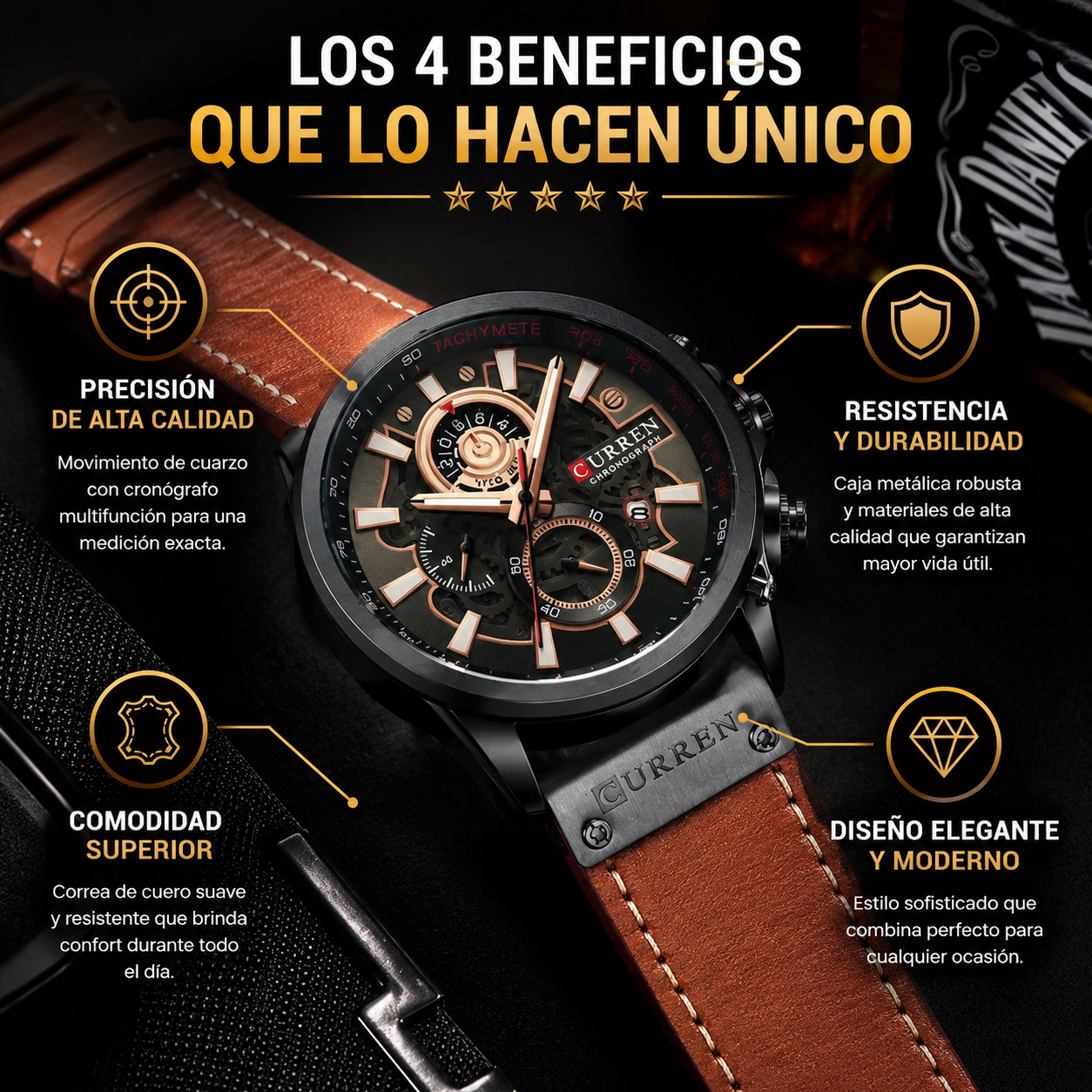 👑Reloj curren Prestige⌚El tiempo refleja quién eres⌚