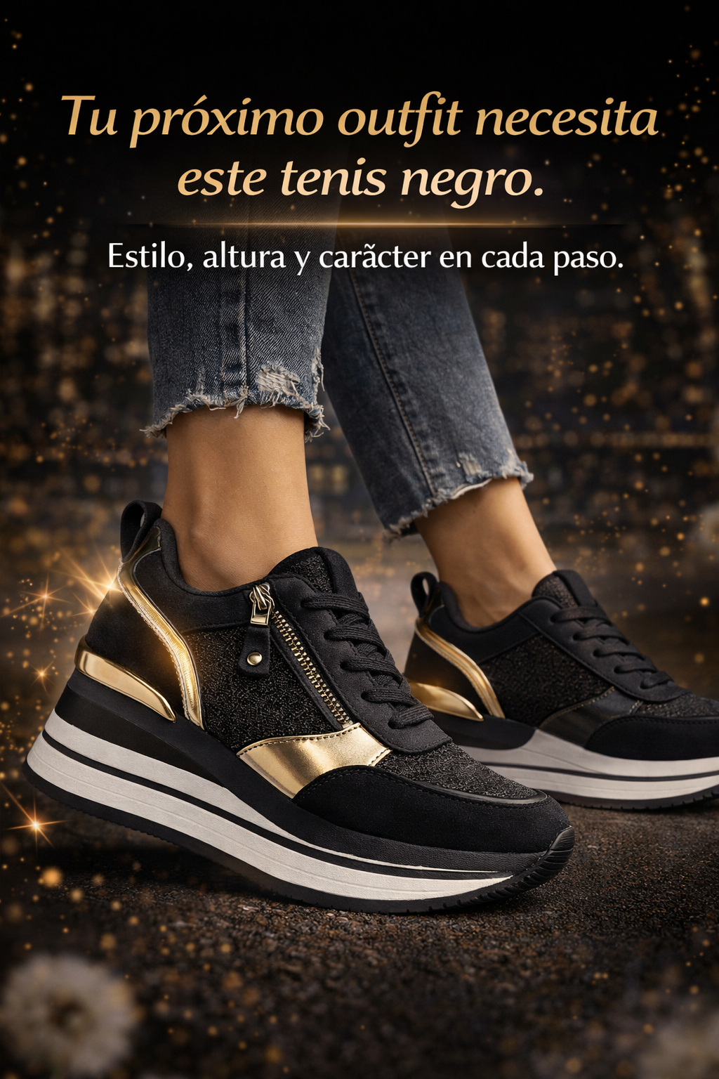 👟ALTÉRA – Tenis Deportivo Plataforma Premium ✨Estilo, comodidad y actitud en cada paso👟