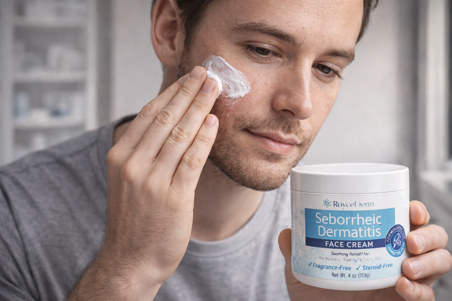 💧Crema Dermatológica Dermazen para Dermatitis Seborreica🌿Equilibrio, calma y protección💧
