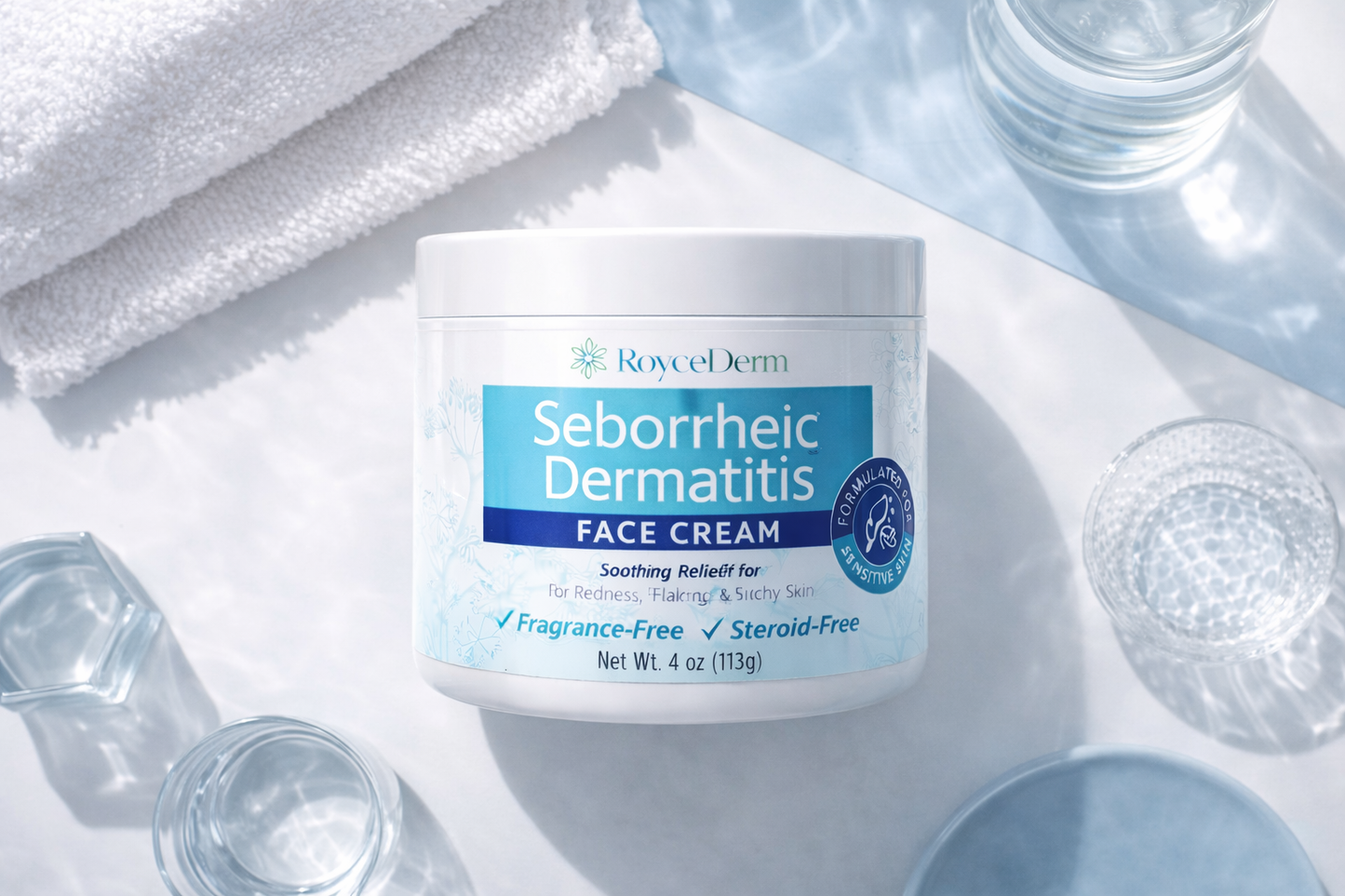 💧Crema Dermatológica Dermazen para Dermatitis Seborreica🌿Equilibrio, calma y protección💧