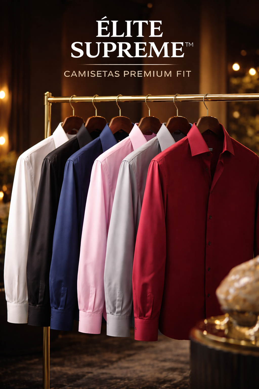 👔Camiseta ÉLITE SUPREME™✨Precisión en cada detalle