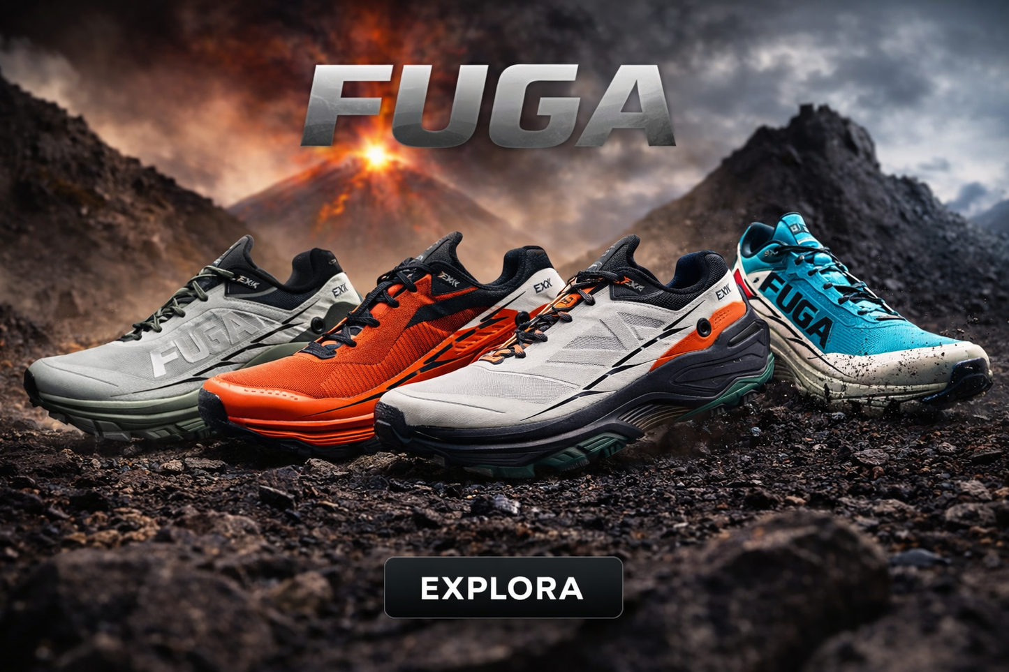 👟Tenis Fuga TrailPro🔥Pisa firme. No te frenas ⚡