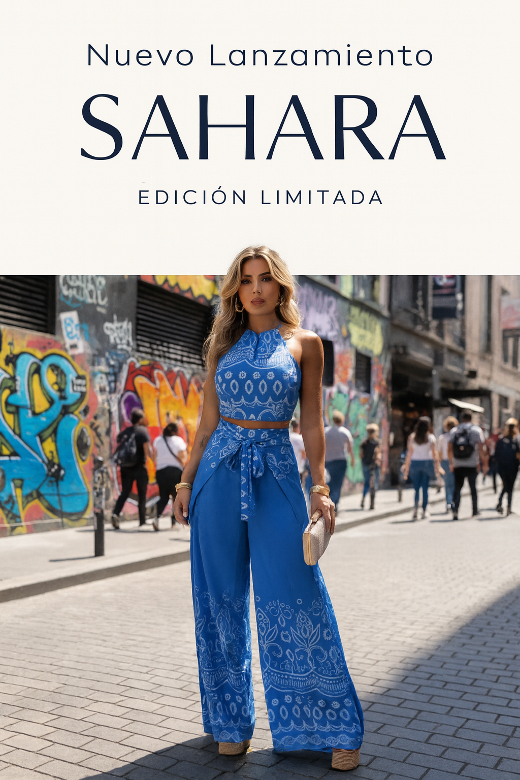 🌴 Conjunto de 2 Piezas “Sahara” – Elegancia y Frescura en un Solo Look✨