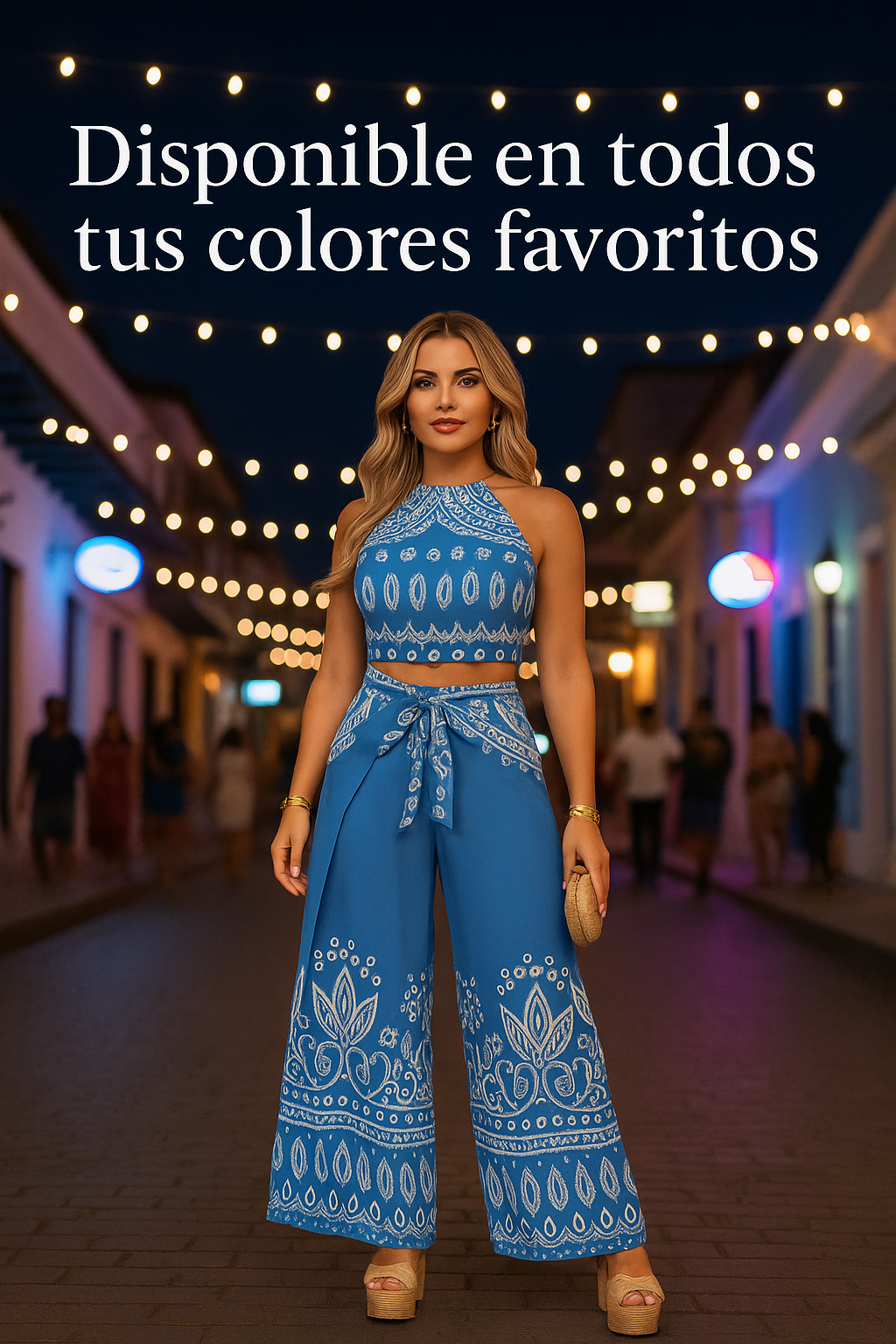 🌴 Conjunto de 2 Piezas “Sahara” – Elegancia y Frescura en un Solo Look✨