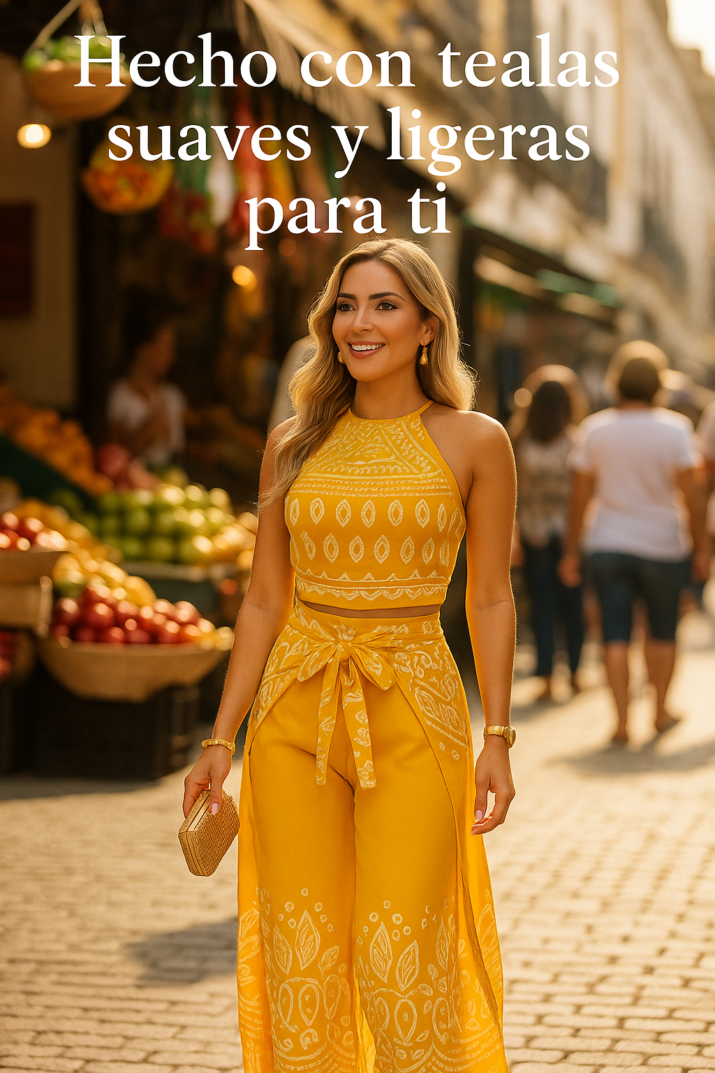 🌴 Conjunto de 2 Piezas “Sahara” – Elegancia y Frescura en un Solo Look✨