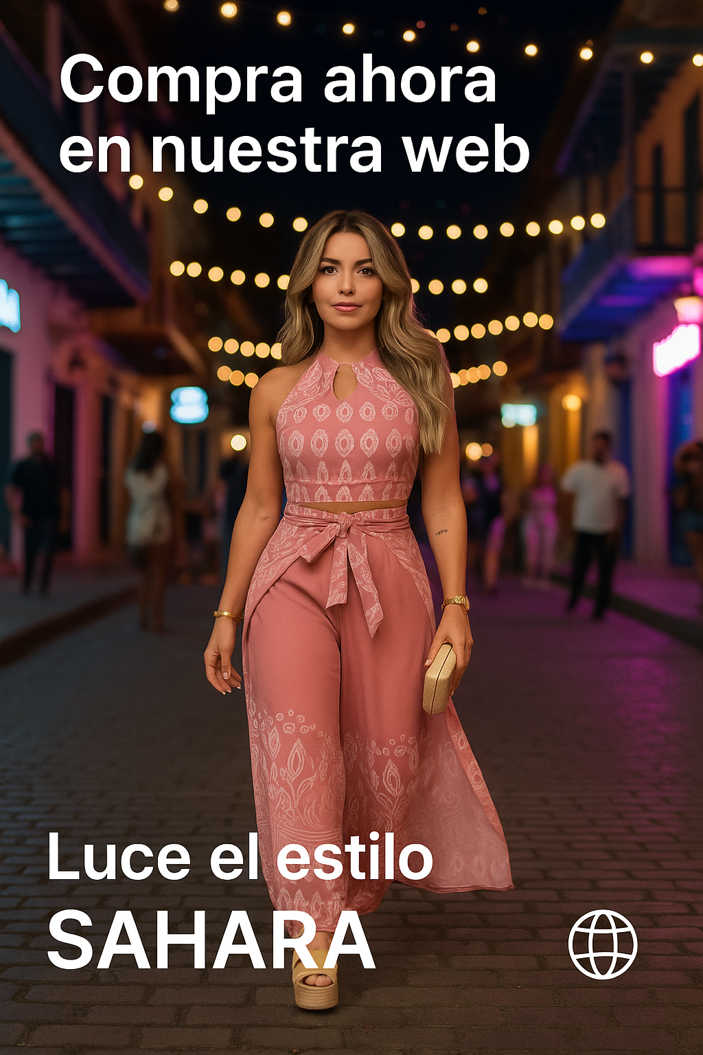 🌴 Conjunto de 2 Piezas “Sahara” – Elegancia y Frescura en un Solo Look✨