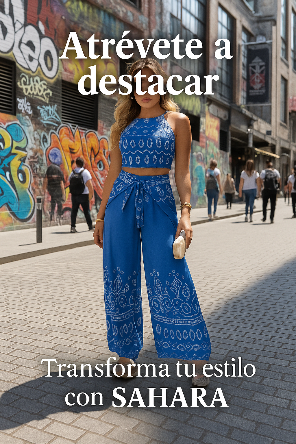 🌴 Conjunto de 2 Piezas “Sahara” – Elegancia y Frescura en un Solo Look✨