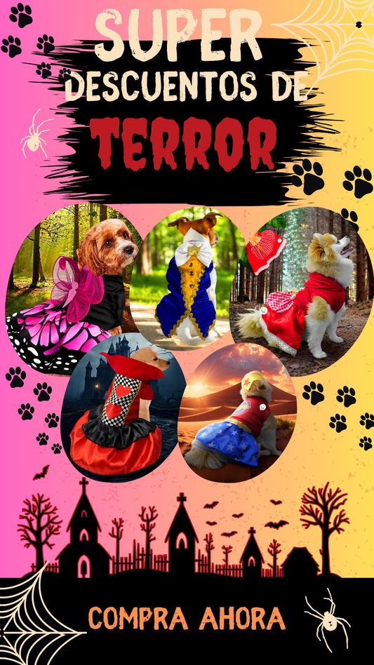 🎉🐶Disfraces para Peludos🎉🐶 Elegancia y Diversión para tu Mejor Amigo! 🐾✨