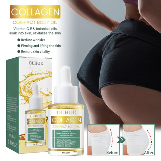 🌿 Aceite Corporal Compacto con Colágeno – Hidratación, Suavidad y Vitalidad 🌿