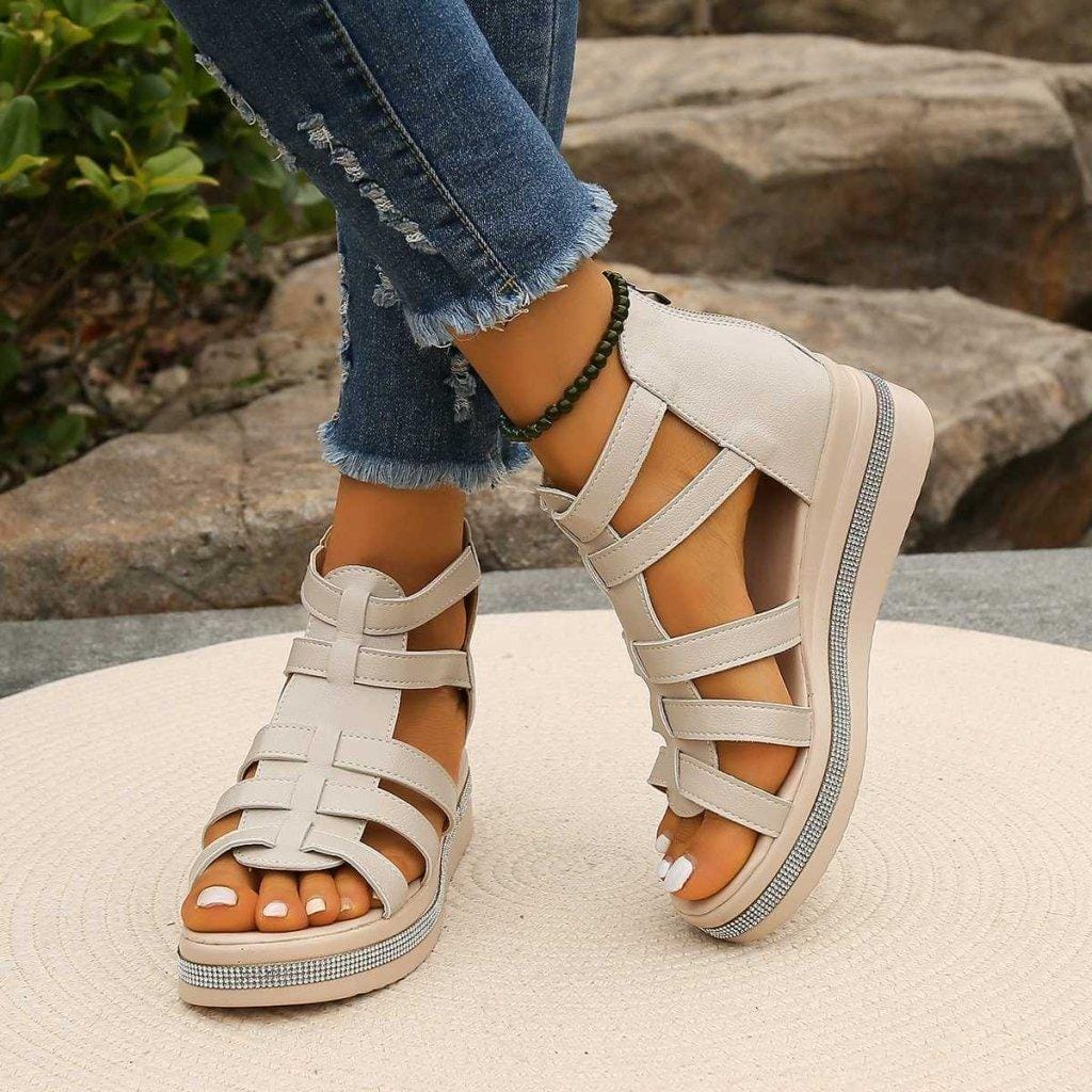👡SANDALIA ORTOPEDICA DE PLATAFORMA SERENITY ✨pasos tranquilos, sin dolor y con estilo🌿