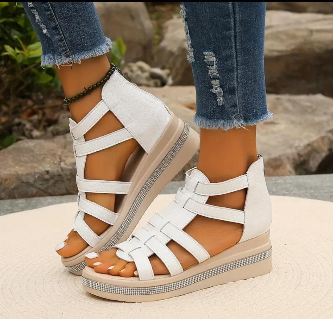 👡SANDALIA ORTOPEDICA DE PLATAFORMA SERENITY ✨pasos tranquilos, sin dolor y con estilo🌿