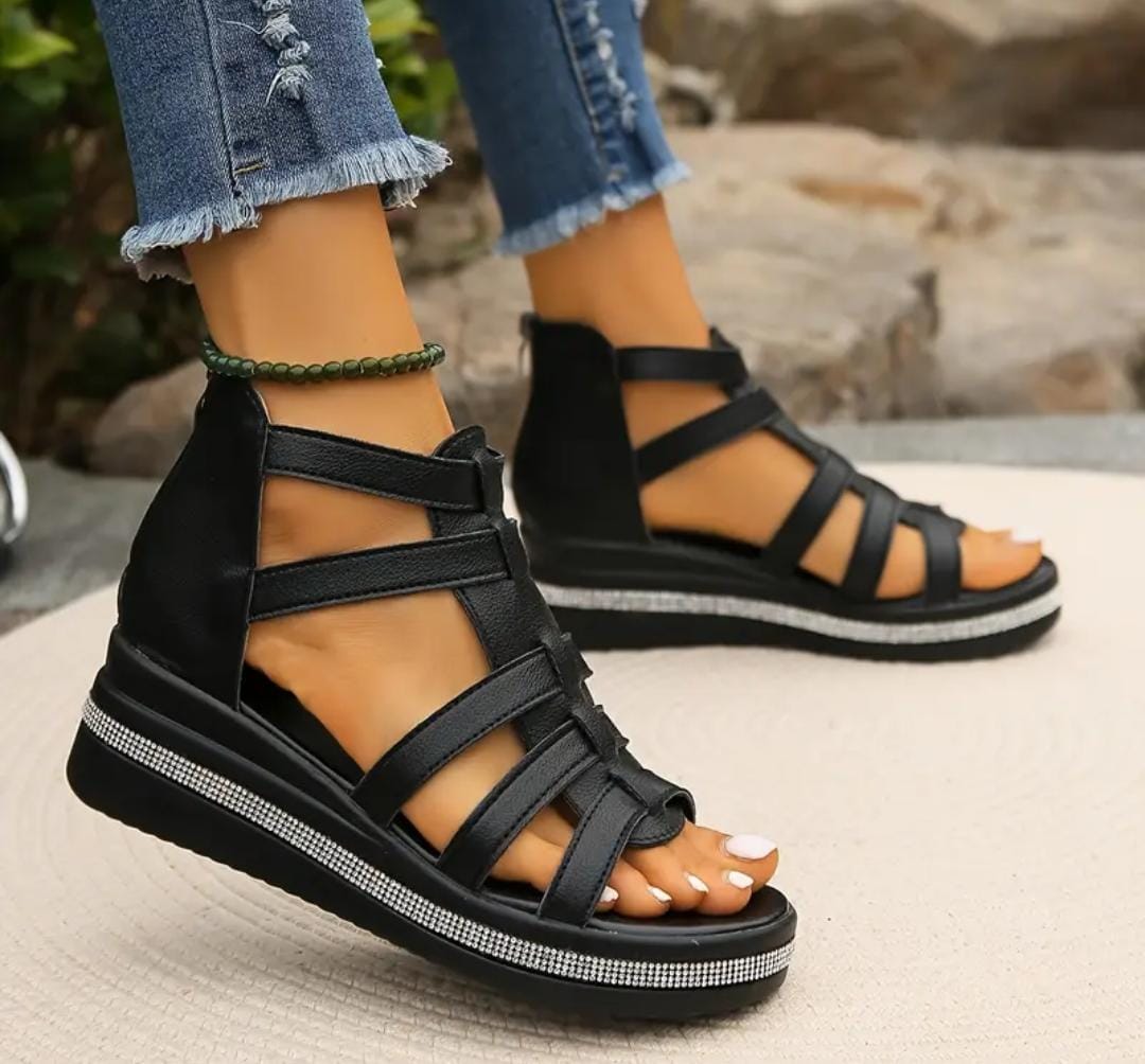 👡SANDALIA ORTOPEDICA DE PLATAFORMA SERENITY ✨pasos tranquilos, sin dolor y con estilo🌿