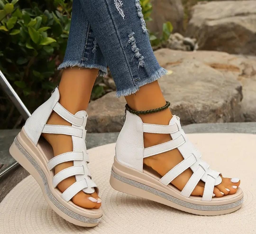 👡SANDALIA ORTOPEDICA DE PLATAFORMA SERENITY ✨pasos tranquilos, sin dolor y con estilo🌿