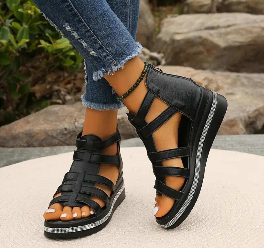 👡SANDALIA ORTOPEDICA DE PLATAFORMA SERENITY ✨pasos tranquilos, sin dolor y con estilo🌿