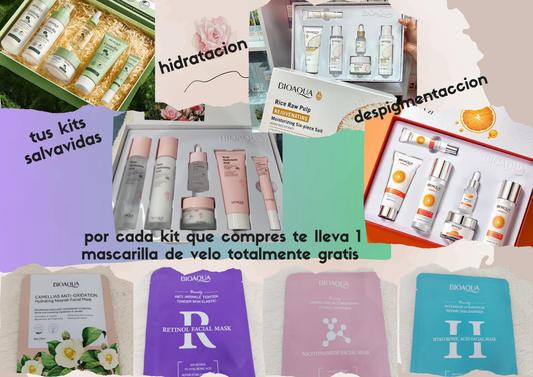 KITS DE BIOAQUIA +MASCARILLA GRATIS