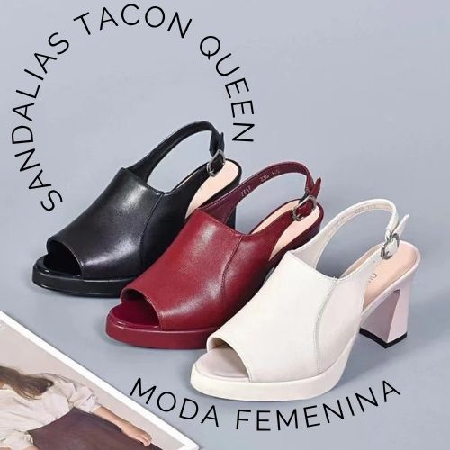 SANDALIAS TACON QUEEN🌟Donde pisa una reina, no pisa cualquiera💎