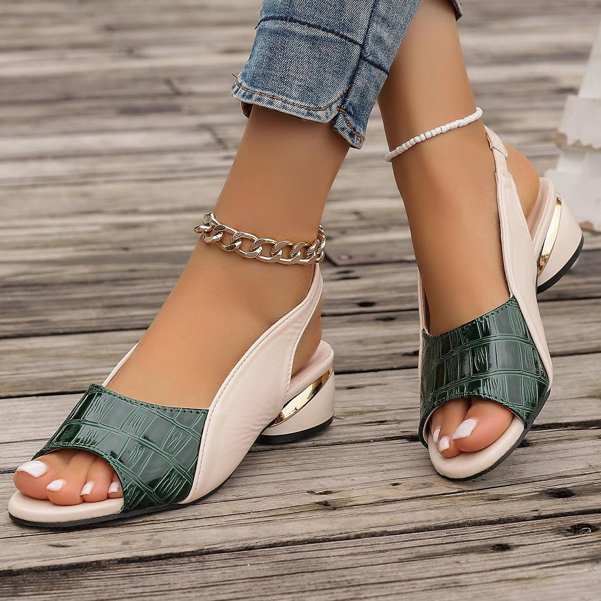 👠✨SANDALIAS ELEGANCE👠✨ Un Toque de Glamour para Cualquier Ocasión⚡