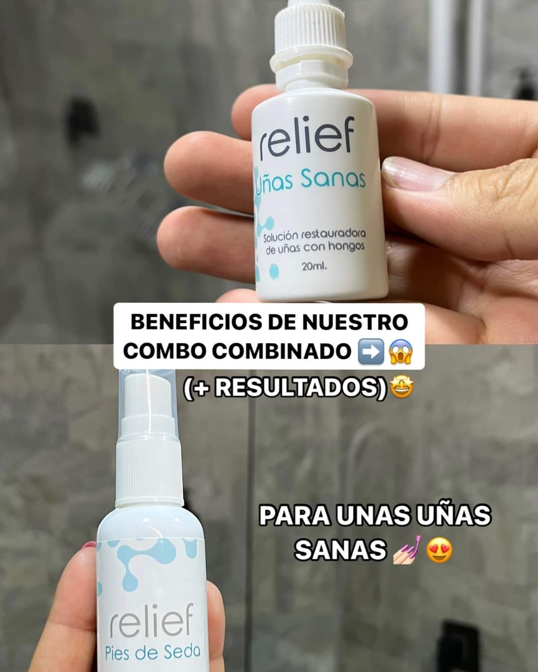 ✨💅RELIEF✨💅 Fungicida para Hongos en las Uñas✨💅