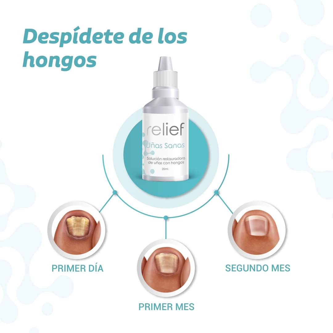 ✨💅RELIEF✨💅 Fungicida para Hongos en las Uñas✨💅