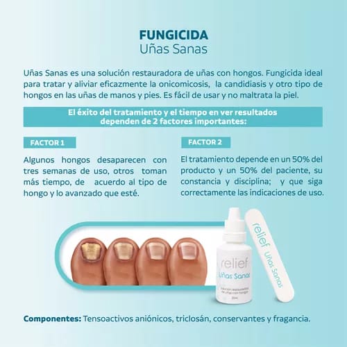 ✨💅RELIEF✨💅 Fungicida para Hongos en las Uñas✨💅