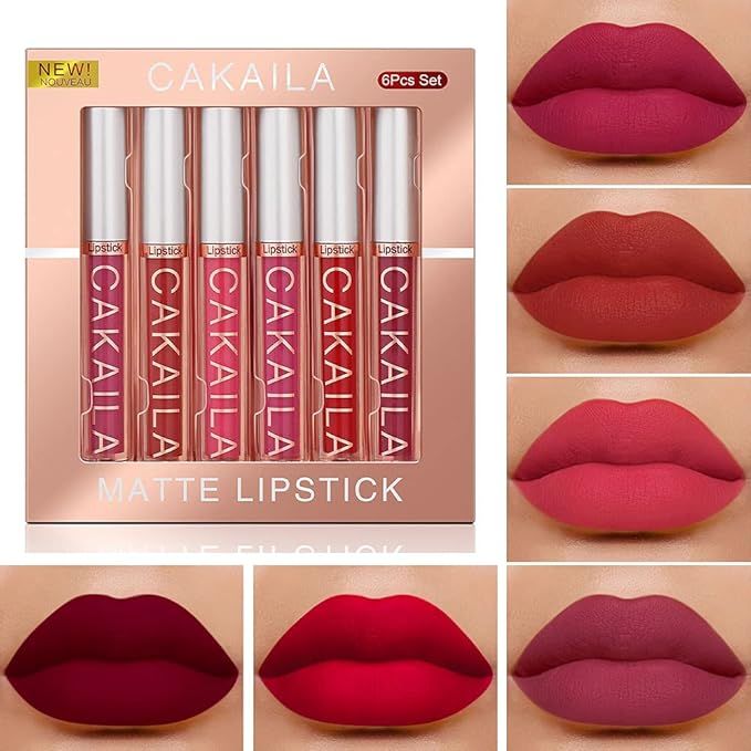 💋SET LABIALES MATE CAKAILA 💄